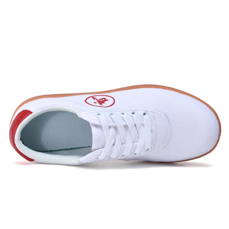 Manufacturer Beef Tendon Bottom Tai Chi Canvas Shoes For Men And Women Martial Arts Practice Summer Sports Tai Chi Non-Slip Breathable Cloth Shoes - Image 4